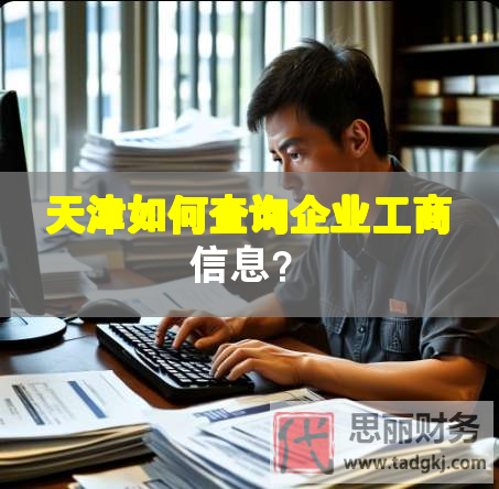 天津如何查詢(xún)企業(yè)工商信息？