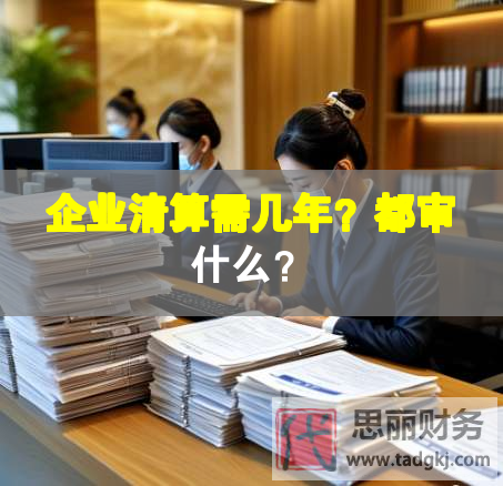 企業清算需幾年？都審什么？