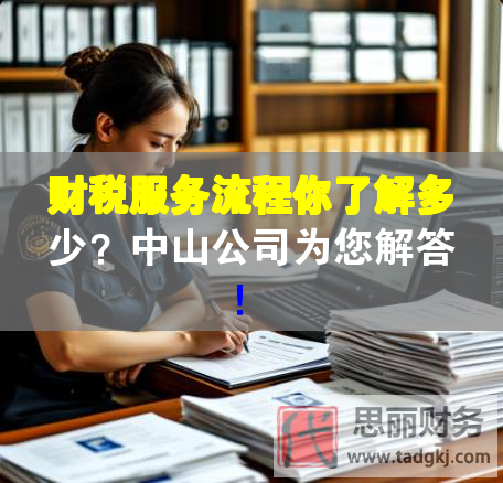 財稅服務(wù)流程你了解多少？中山公司為您解答！