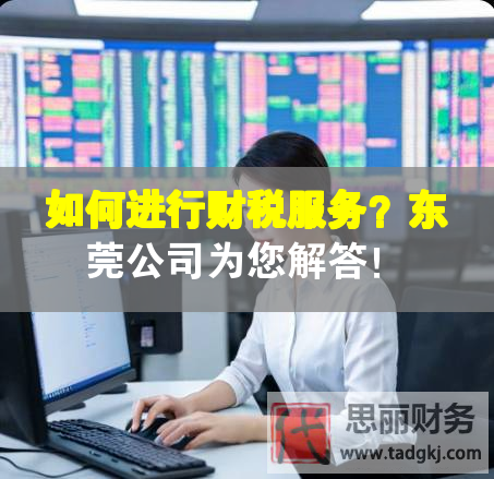 如何進(jìn)行財(cái)稅服務(wù)？東莞公司為您解答！