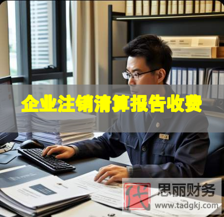 企業注銷清算報告收費