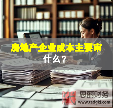 房地產企業成本主要審什么？